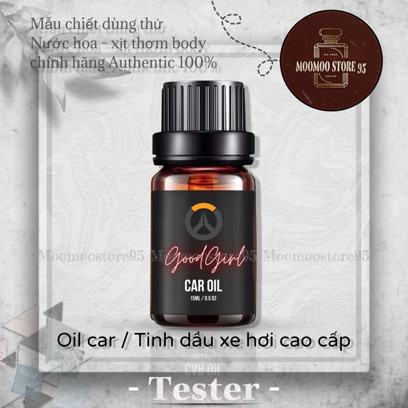 -𝐌𝐨𝐨𝐌𝐨𝐨- Tinh dầu cao cấp OILCAR dành cho xe ô tô “𝐆𝐎𝐎𝐃 𝐆𝐈𝐑𝐋” 15ml