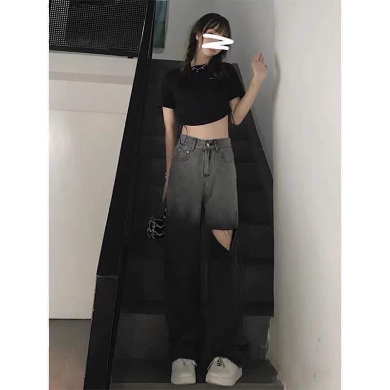 [DAQUY20]Quần bò quốc dân hotren⚡️FREESHIP EXTRA⚡️quần JEANS loang cực chấtkéo sang xem ảnh thật