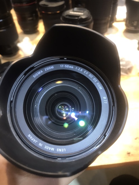 Ống kính Sigma 17-50mm F2.8 for Canon