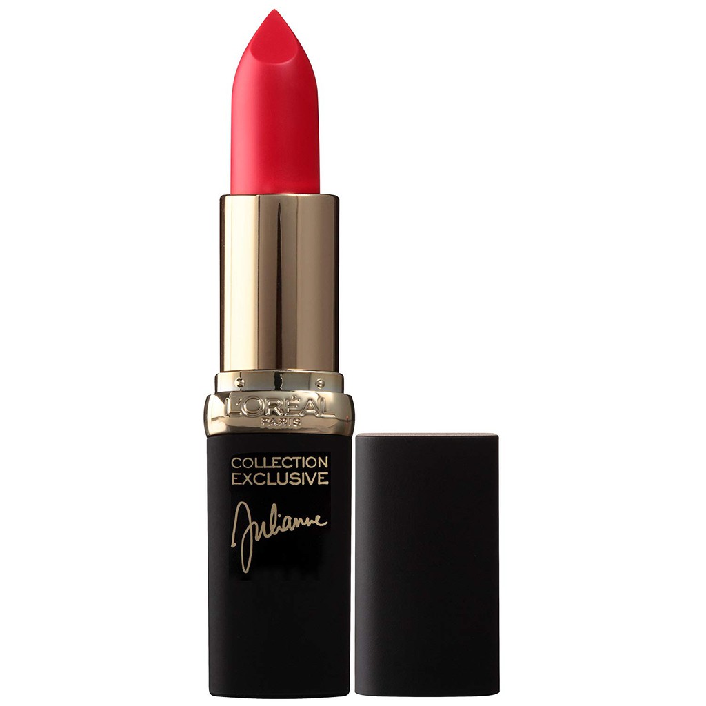 Son môi authentic L'oreal Paris Cosmetics Colour Riche Collection Exclusive Red's 0,13oz 401 Julianne's Red (Mỹ)