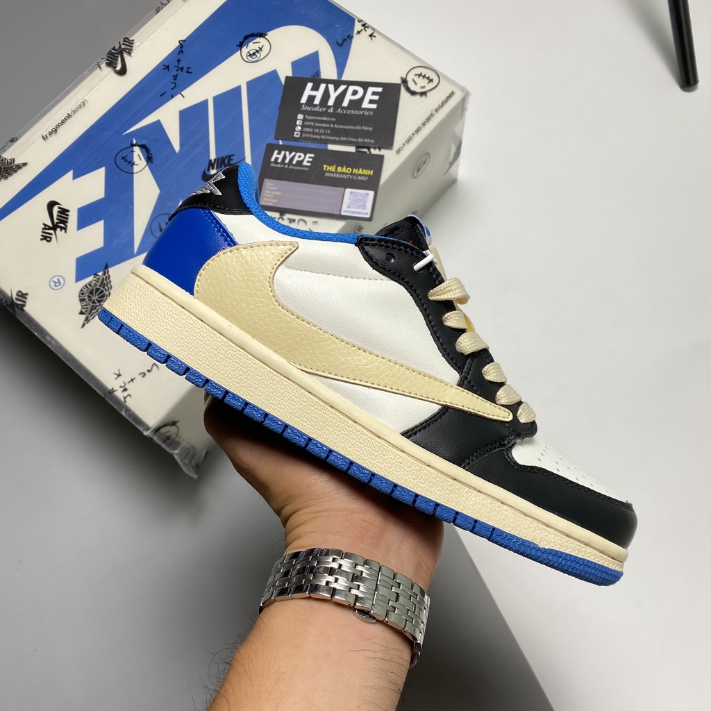 Giày Jordan 1 Low Travis Scott Fragment  - Hype Sneaker | Phiên bản high Quality.