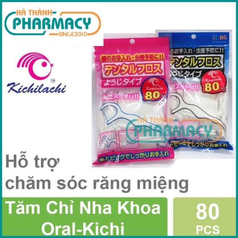 Tăm chỉ nha khoa Oral Kichi (Gói 80 Chiếc)