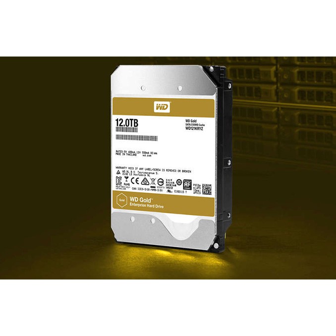 [Mã ELCLMAY giảm 7% đơn 500K] Ổ cứng HDD 3.5inch WD Gold 12Tb sata3 7200 dòng 256Mb cache | BigBuy360 - bigbuy360.vn