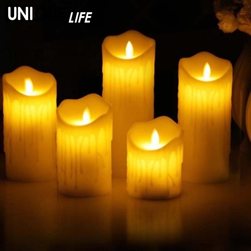 Đèn led hình ngọn nến trang trí tiệc cưới