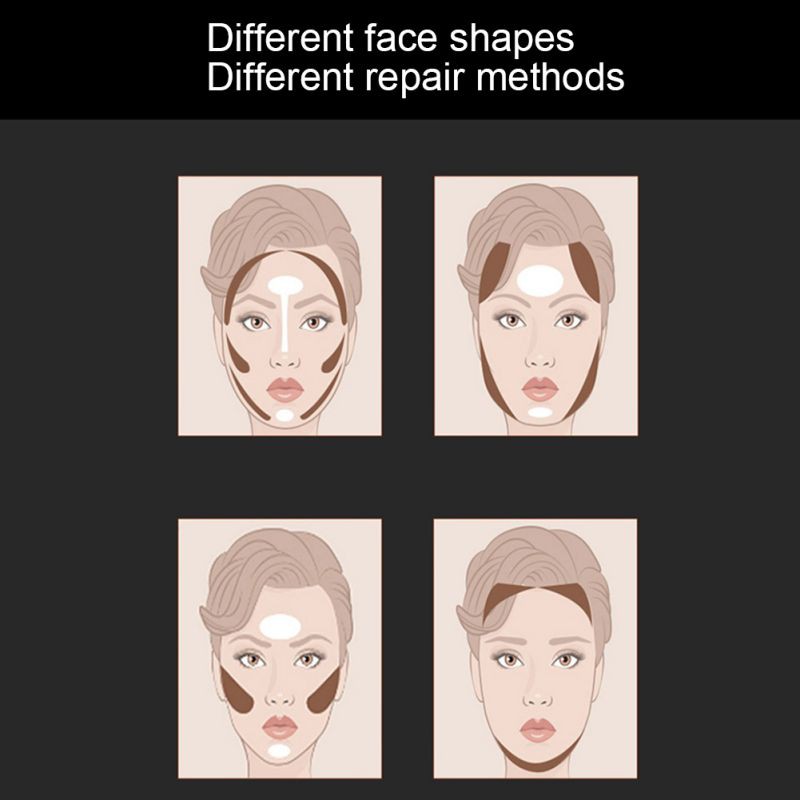 [Hàng mới về] Hộp phấn tạo khối 3 màu cho gương mặt thon gọn tự nhiên | BigBuy360 - bigbuy360.vn