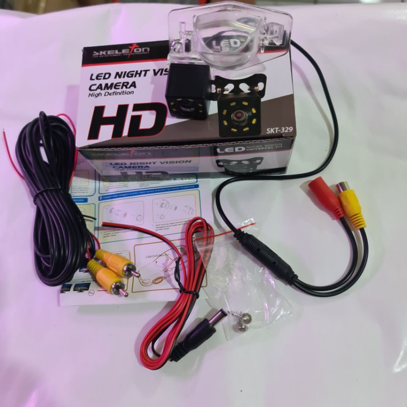 Camera Chiếu Hậu oem 8 Đèn led Cho Xe Hơi honda jazz brio Mobio