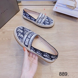 Giày slipon D i o r viền cói đế kếp mã 889