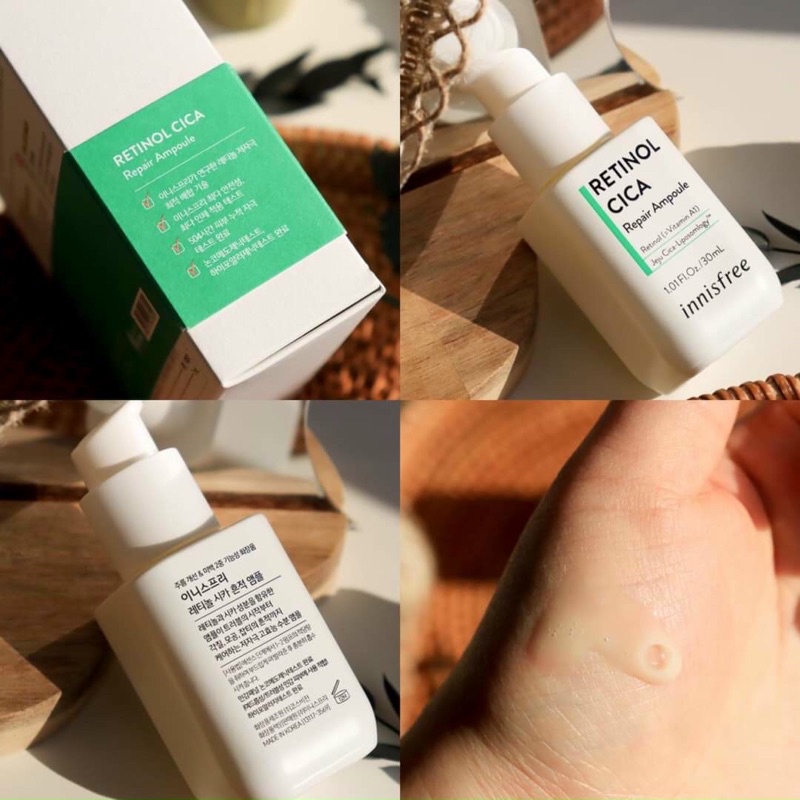 Mẫu thử Retinol Cica Repair Ampoule giải quyết các vấn đề của da Innisfree 1ml