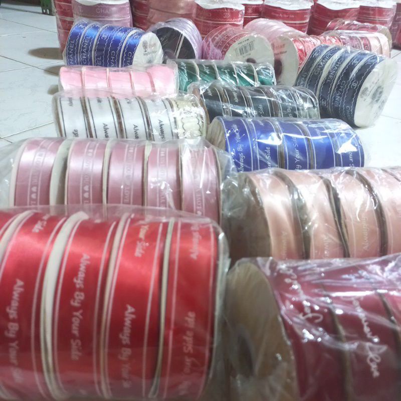 Ruy băng lụa 2.5cm