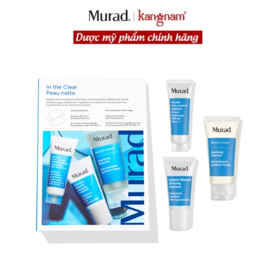 Viên Uống Giảm Mụn Murad 120 viênTẶNG NGAY Bộ 3 sản phẩm ngừa mụn Murad