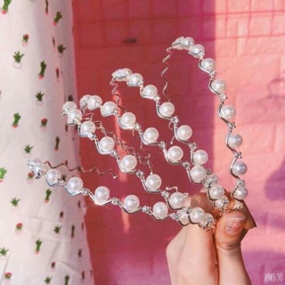 Bờm Tóc Đính Hạt Lượn Sóng