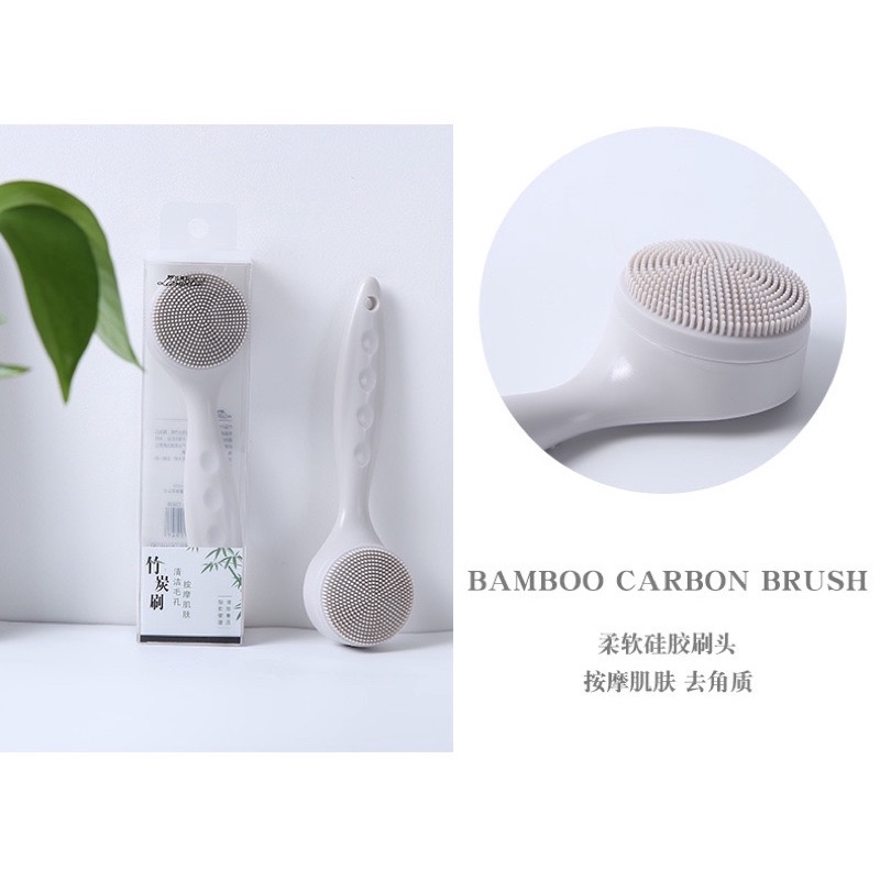 Cọ rửa mặt Massage mặt Bamboo C0367 sạch sâu