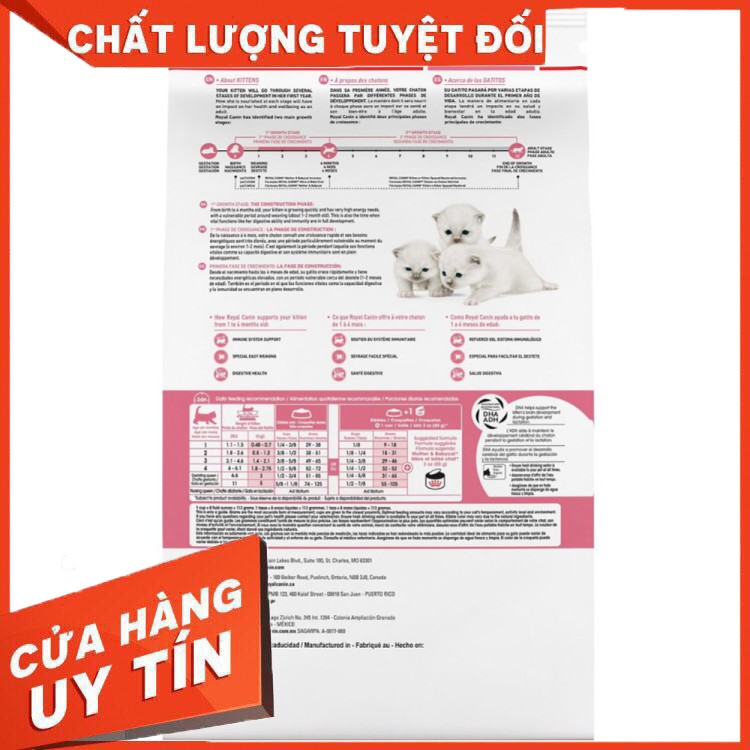 Thức ăn cho mèo nuôi con Royal Canin BabyCat túi 400g