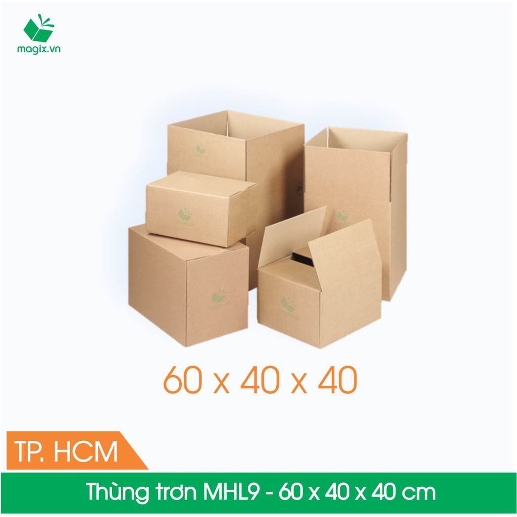 [Mã LIFEXANH24 giảm 10% đơn 99K] MHL9 - 60x40x40 cm - 10 Thùng hộp carton lớn