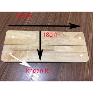 xích đu gỗ miếng gỗ làm xích đu (không kèm dây)