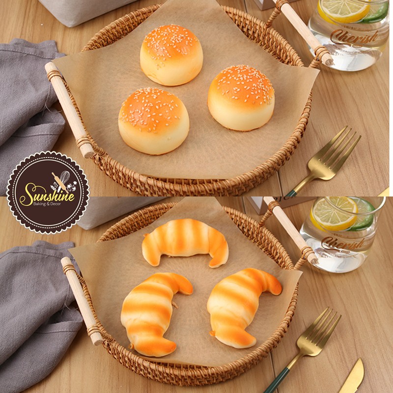 Bánh Mì Mô Hình Giả Phụ Kiện Picnic Chụp Ảnh Trang Trí Studio Nhà Cửa