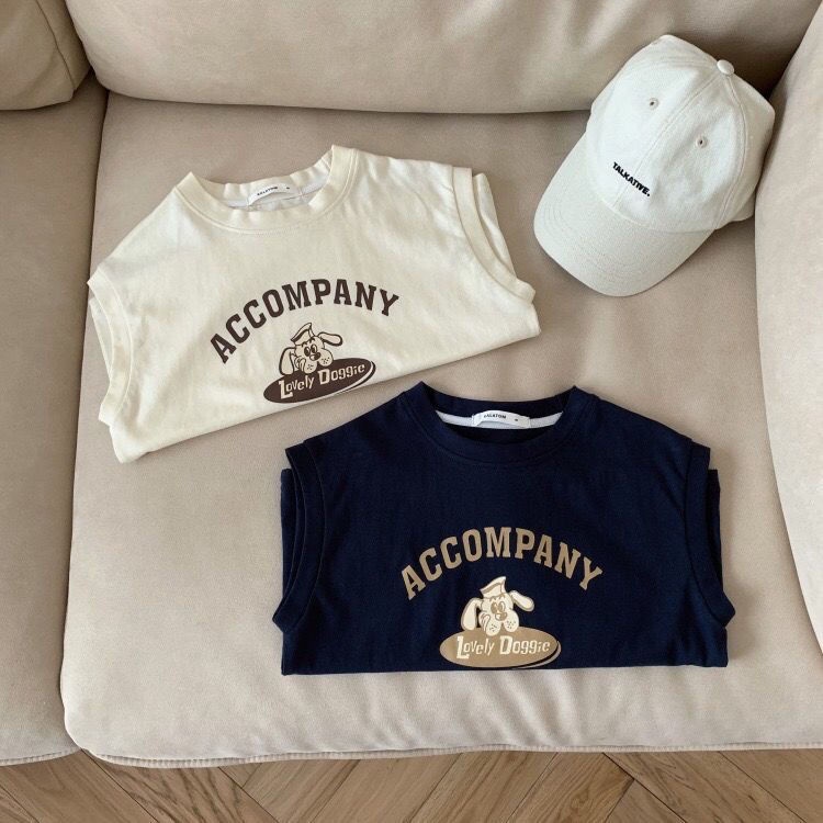 Áo Thun Không Tay Giả Hai Mảnh Phong Cách Hàn Quốc Thời Trang Mùa Hè Mới 2022 Dành Cho Bé Gái