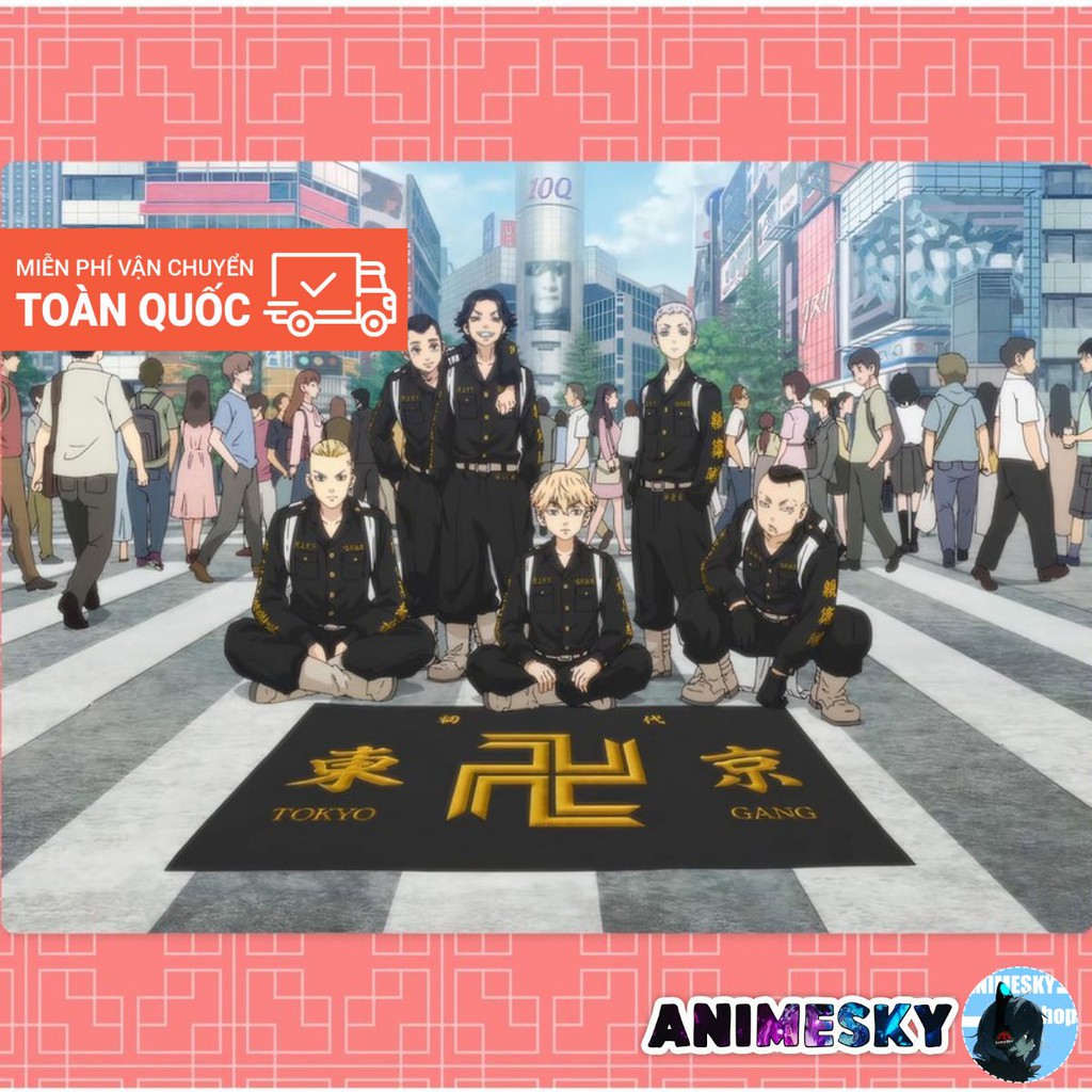 Poster tranh treo tường anime Tokyo Revengers Kịch trường của Takemichi