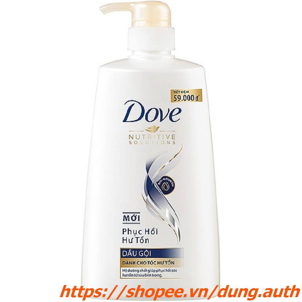 Dầu Gội Dove 900g Phục Hồi Hư Tổn chính hãng