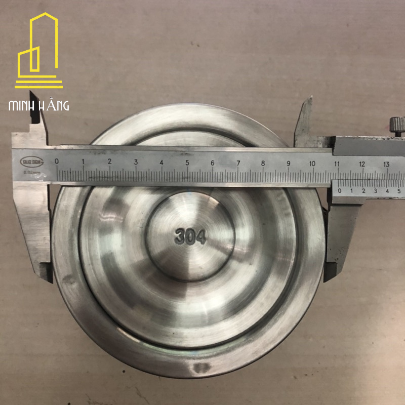 Bộ xả chậu rửa chén bát đôi, 2 hộc inox 304 phi 110mm