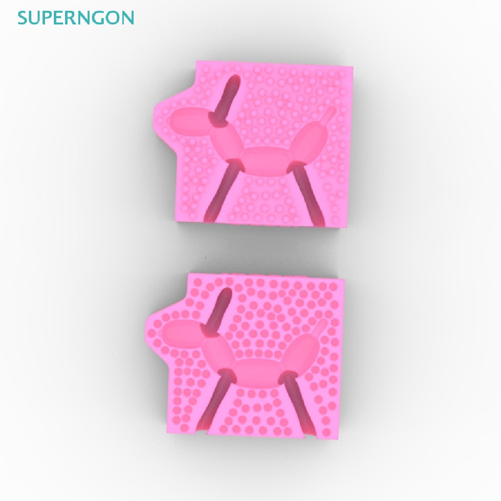 Khuôn Silicone Làm Bánh Hình Chú Chó Poodle Đáng Yêu