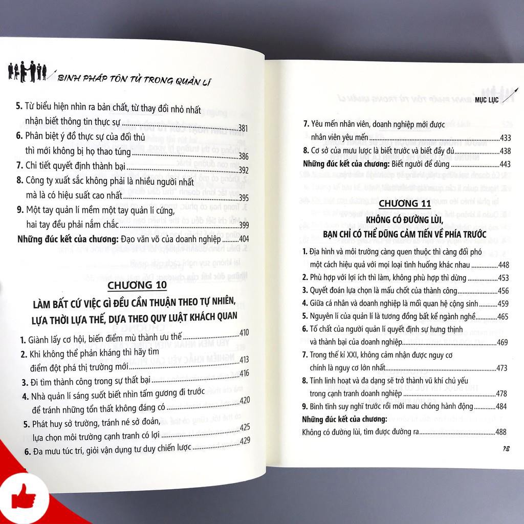 Sách - Binh Pháp Tôn Tử Trong Quản Lí + Tặng Bookmark