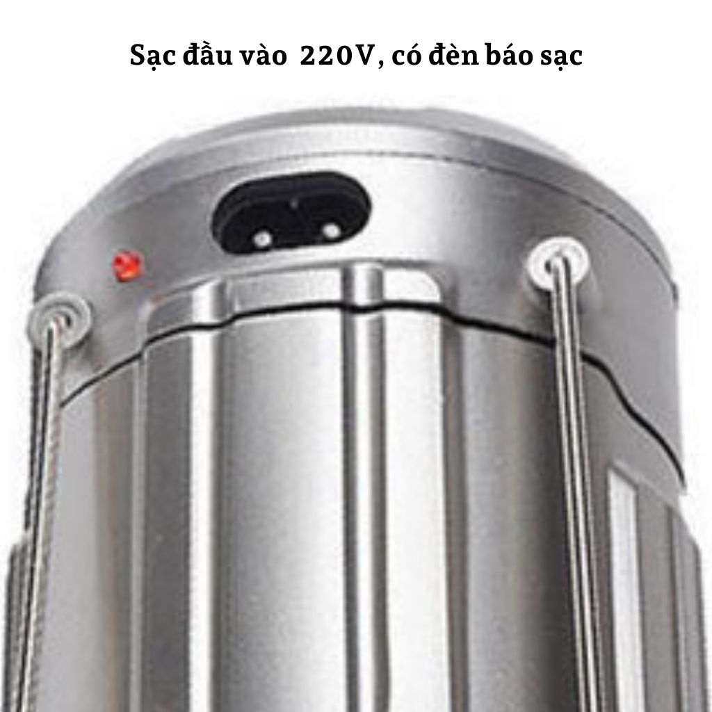 Đèn led Năng Lượng Mặt Trời Đa Năng 3 Trong 1 - VV288, tích hợp quạt mini, đèn led siêu sáng, sạc điện thoại tiện lợi