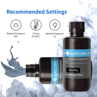 Mực in resin lỏng Anycubic chai 500ML và 1L