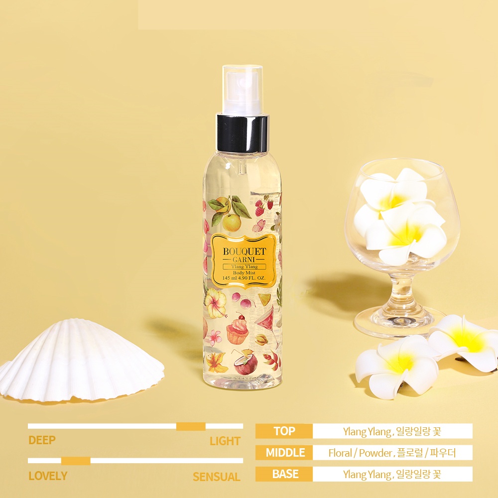 Bouquet Garni Body Mist 145ml / Moisturize dry skin