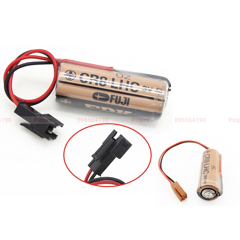 Pin nuôi nguồn FUJI CR8.LHC 3V Lithium PLC CNC Fanuc