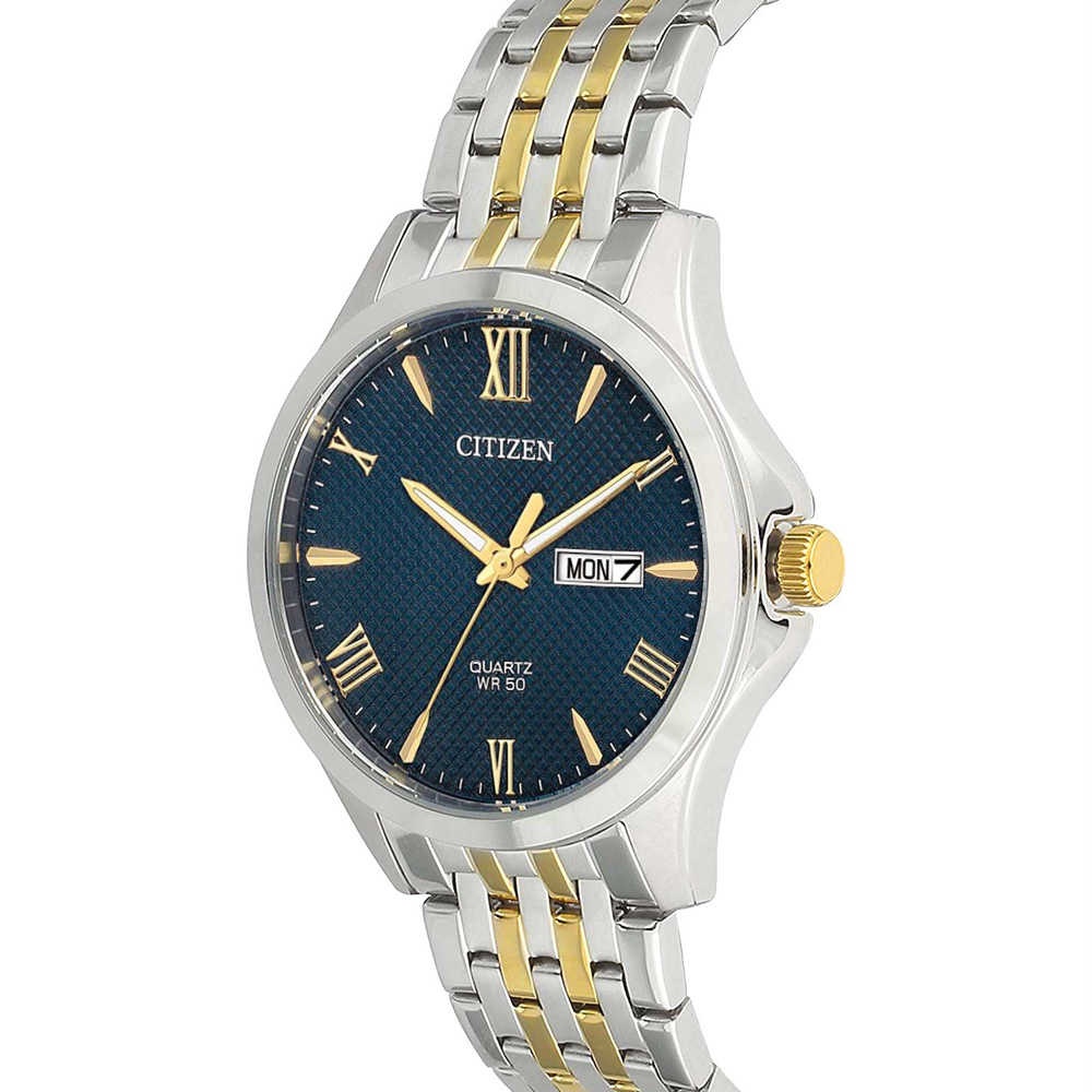 Đồng Hồ Citizen Nam Chính Hãng, Citizen BF2024 - 50L Dây Thép Fullbox.