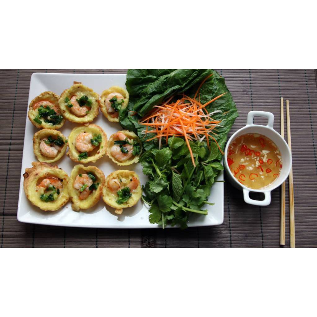 Bột bánh xèo- bánh khọt