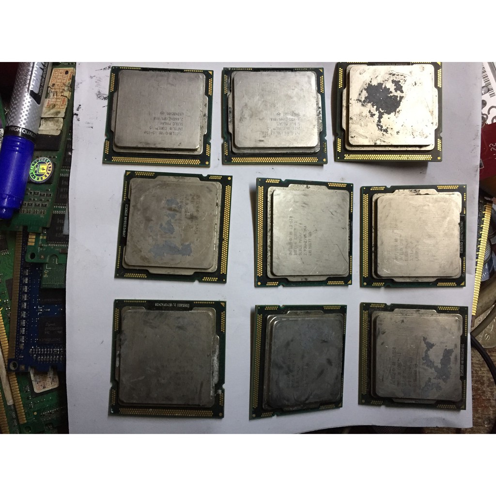 Bộ vi xử lý CPU Core i3 i5 cho main H61 H81 B75 B85