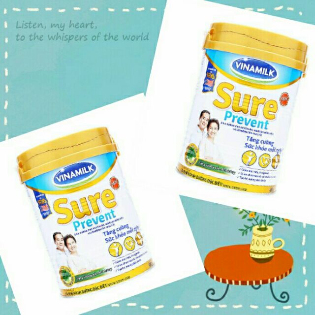 (2019)Combo 2 lon sữa bột Sure Prevent 400g