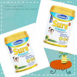 (2019)Combo 2 lon sữa bột Sure Prevent 400g