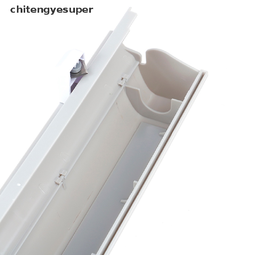 Chitengyesuper Food Wrap dispenser Foil Cling Film Roll Baking Parchment Cutter Plastic Holder CGS