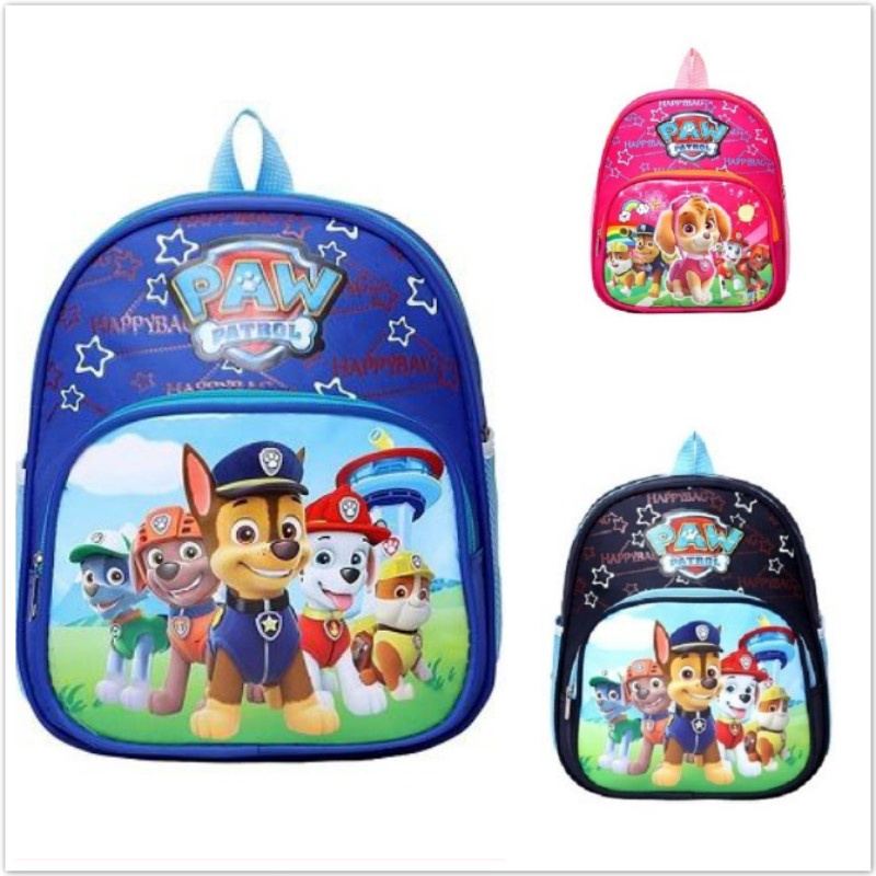 Balo Đi Học Cỡ Lớn Thoáng Khí Chống Thấm Nước In Hình Paw Patrol Dễ Thương Cho Bé Mẫu Giáo
