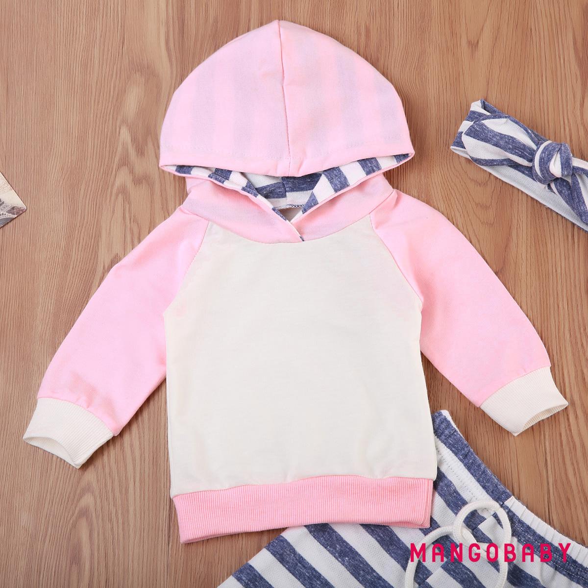 Áo Hoodie Và Quần Dài Phong Cách Cho Bé Gái