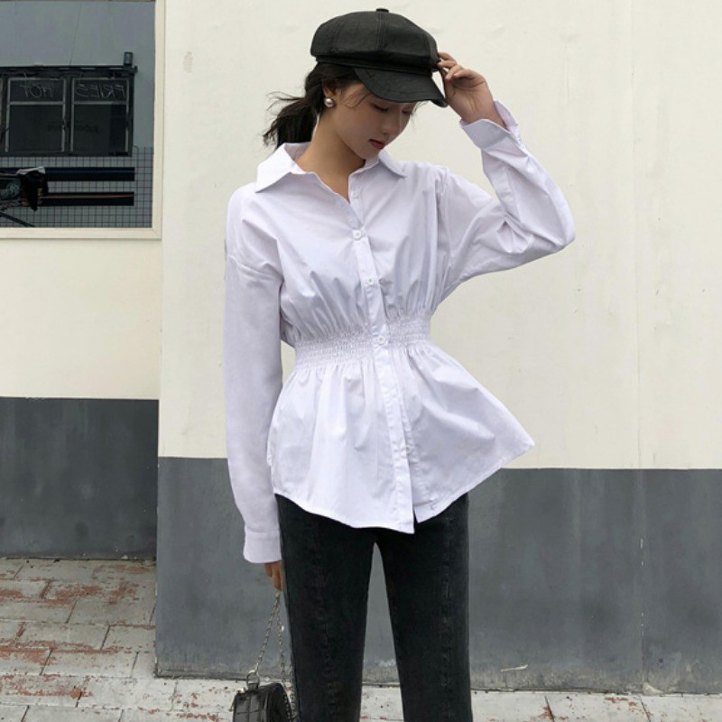 Áo Sơ Mi Kiểu Dáng Hàn Quốc Ulzzang Style Vintage VV429 | BigBuy360 - bigbuy360.vn