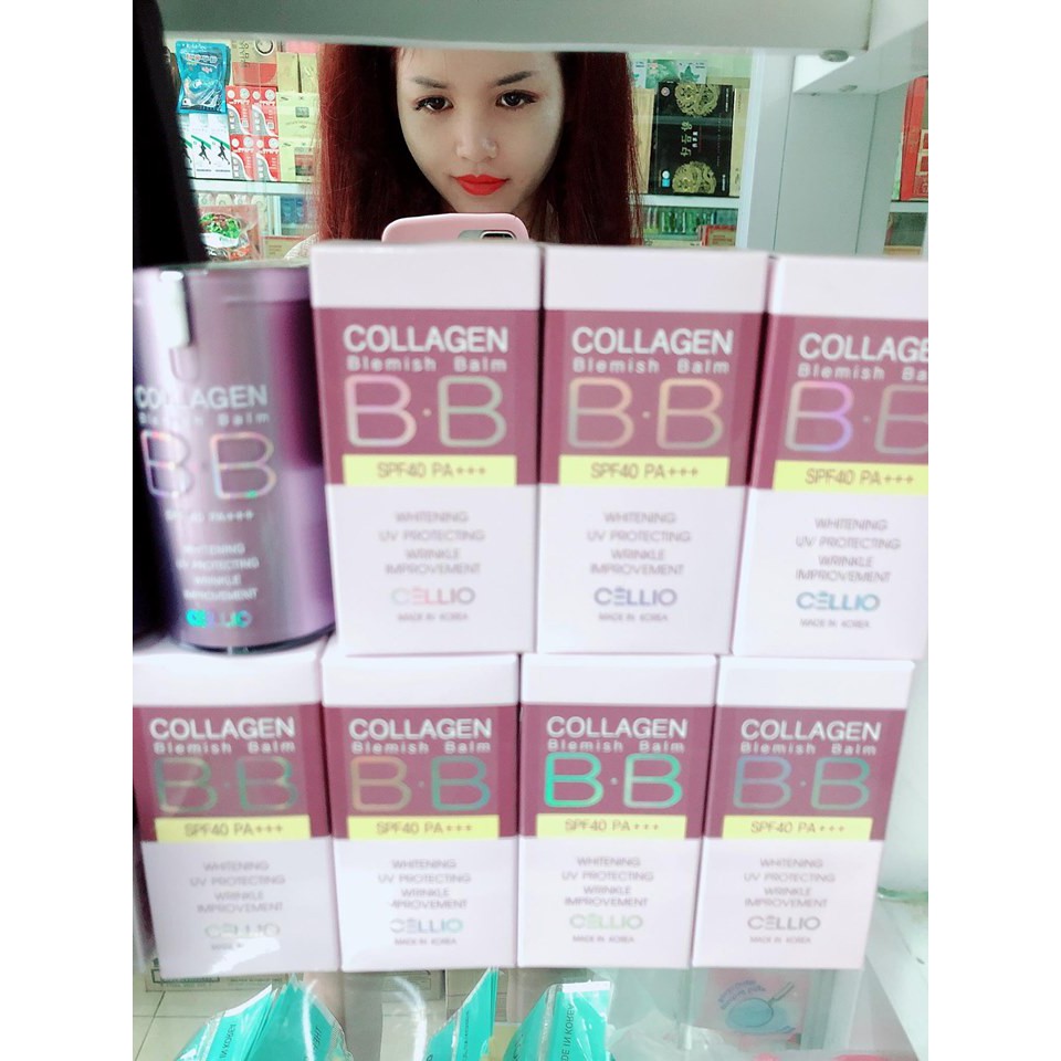 Kem nền BB Collagen Cellio của Hàn Quốc