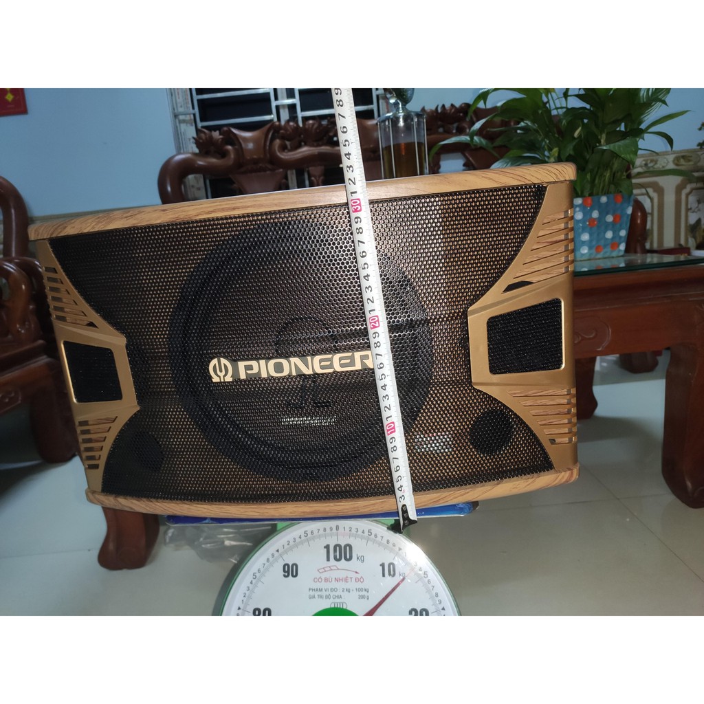 Loa Karaoke và nghe nhạc PIONEER CS-5590A,8ôm, 200w, Bas 25 cm từ kép, Madein Thái Lan, Chất lượng cao, màu vân gỗ trang