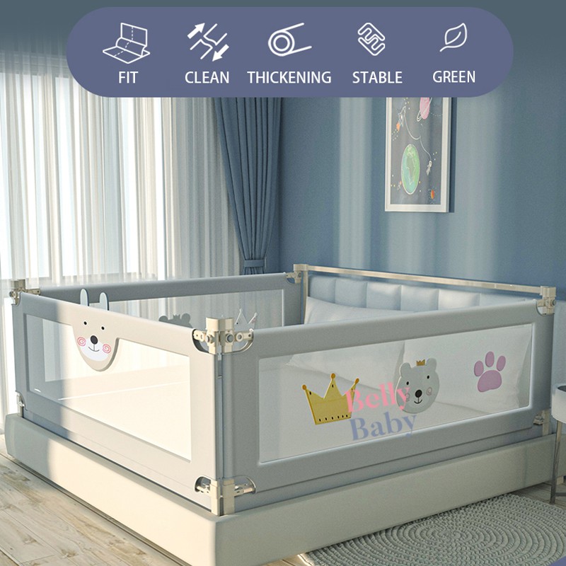 Thanh Chắn Giường Nhật Bản Bellybaby Phiên Bản Mới Nhất