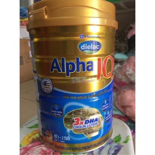 sữa dielac alpha gold 3 900g mẫu mới HSD:2020.