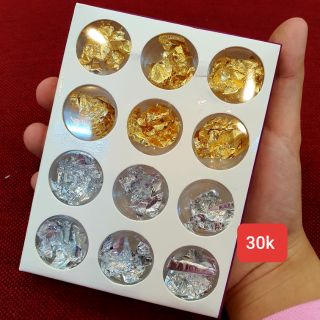 Nhũ giấy vàng bạc - giấy nhún