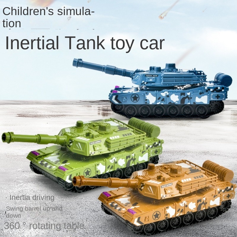 Mô Hình Xe Tăng Quân Đội Đồ Chơi Chống Sốc Cho Bé GYLMY64
