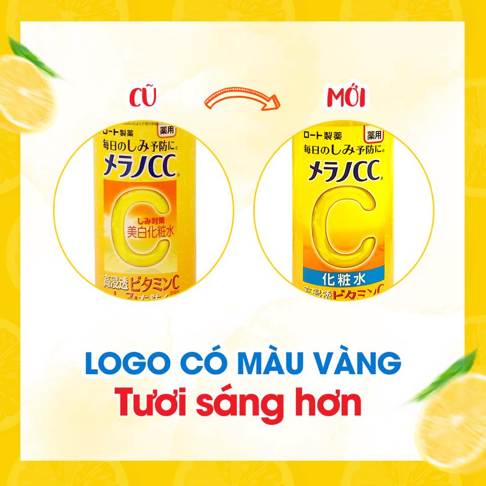 [Mã 154FMCGSALE giảm 8% đơn 500K] Tinh Chất Melano CC Mờ Thâm, Nám Tàn Nhang Serum Vitamin C 20ml