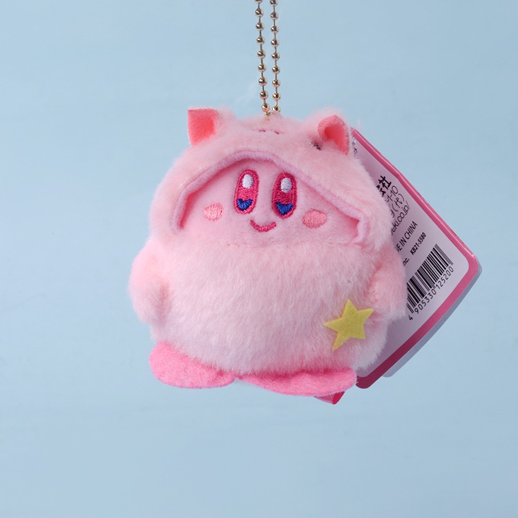 Đồ chơi nhồi bông Hình Nhân Vật Hoạt Hình Anime Kirby Thỏ Heo Đáng Yêu 8cm