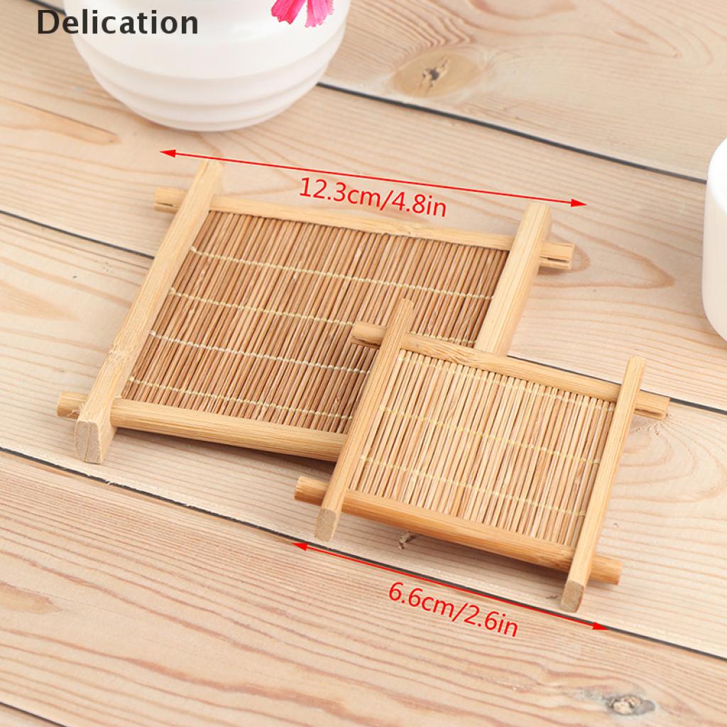 Đế Lót Ly Bằng Gỗ Tre Tiện Dụng Chất Lượng Cao