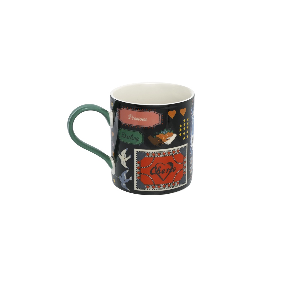 Cath Kidston - Ly sứ Rosie Mug Keep Kind - 1023107 - Black