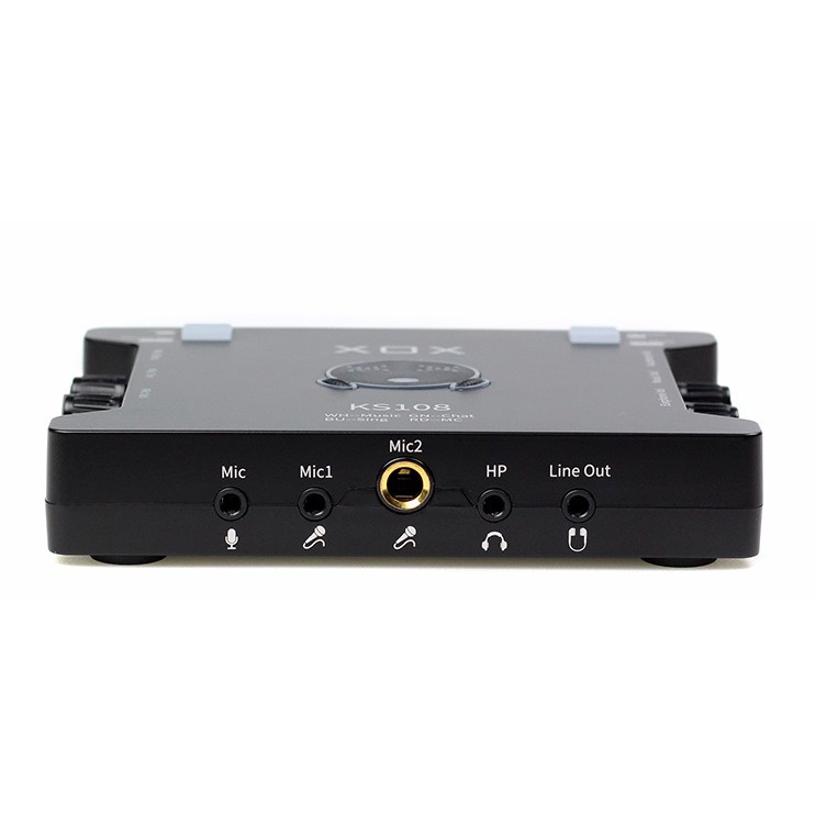 [Mã ELMS5 giảm 7% đơn 300K] Sound Card XOX KS108 chuyên dùng cho thu âm, hát karaoke, Livestream